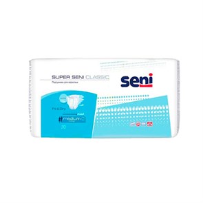 Подгузники для взрослых Super Seni Classic Medium (30 шт.) 31080