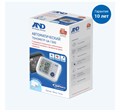 A&D Тонометр цифровой UA-1300 с адаптером, голосовым помощником, шрифтом Брайля и крупным дисплеем 12020