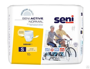 Впитывающие трусики для взрослых Seni Active Normal Small (10 шт), Польша 32018