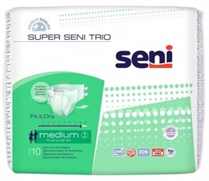 Подгузники для взрослых Super Seni Trio Medium (10 шт.) 31032