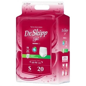 Трусы-подгузники для взрослых Dr Skipp Light р-р S-1 32040
