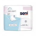 Пеленки впитывающие одноразовые Seni Soft 60x60 см, (30 шт.) РФ 33011 - фото 4903
